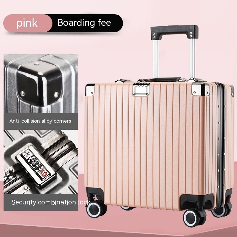 Valise Cabine Roulettes Aluminium - Bagage Rigide 18-20 Pouces