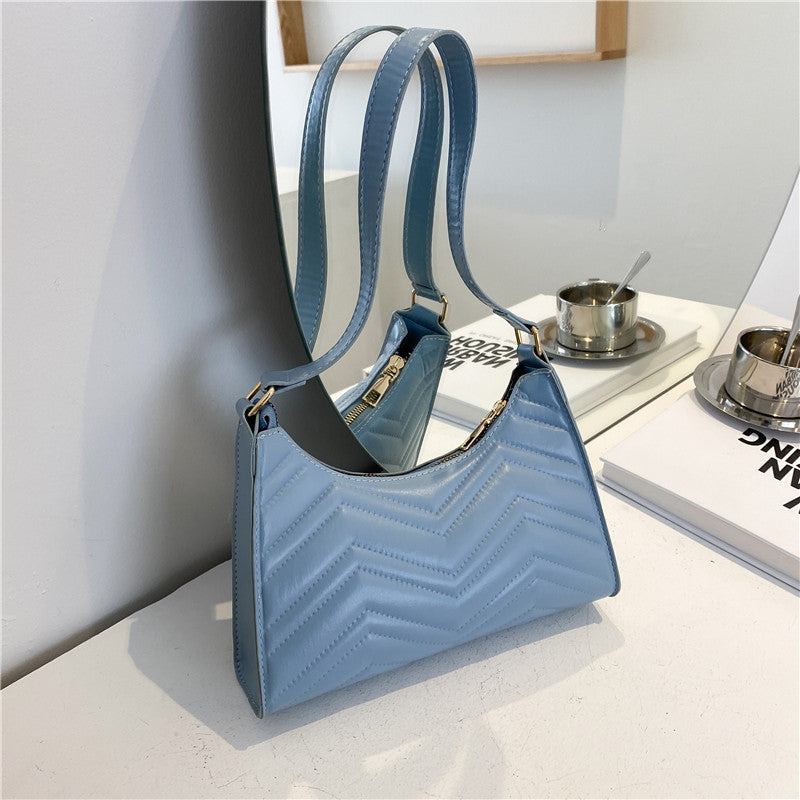 Sac Baguette Français Design Losange - Maroquinerie Parisienne